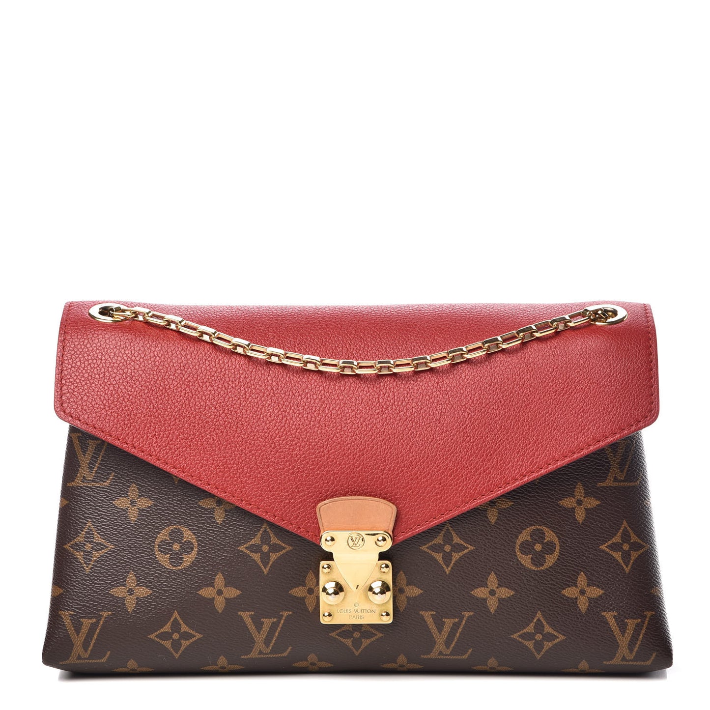 Monogram Pallas Chain Cherry