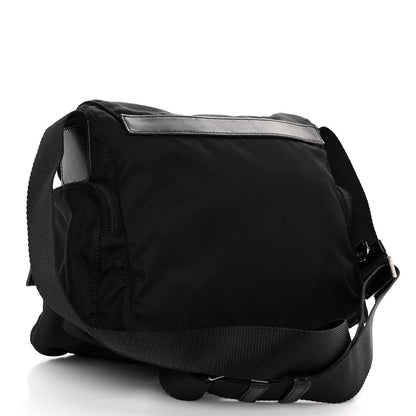 Prada Nylon Vela Messenger Black 3 of 11