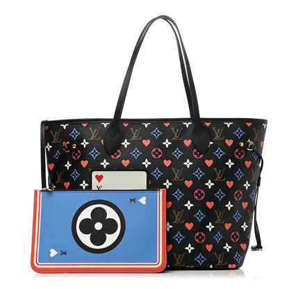 Louis Vuitton Game On Neverfull MM Black 1 of 11