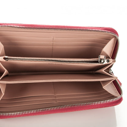 Prada Saffiano Colour Zip Around Wallet Tamaris Pesca 5 of 7