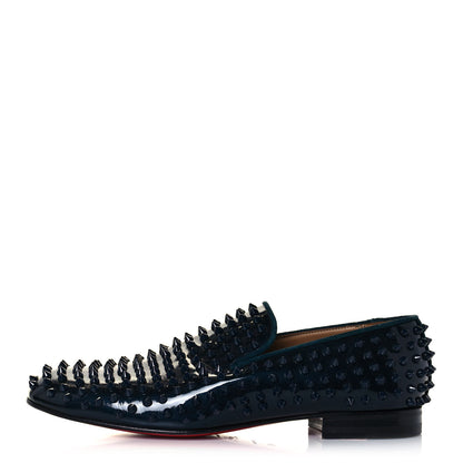 Christian Louboutin Mens Calfskin Dandelion Spikes Flat Loafers 41 Turquin 1 of 7
