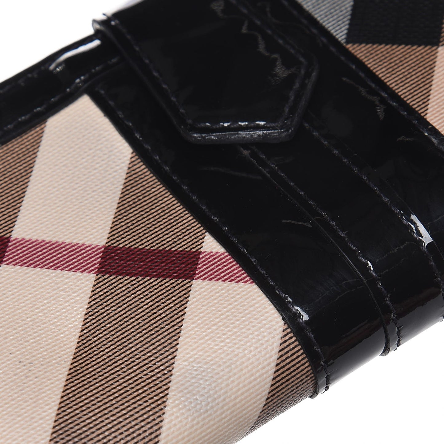 Nova Check Penrose Continental Wallet Black