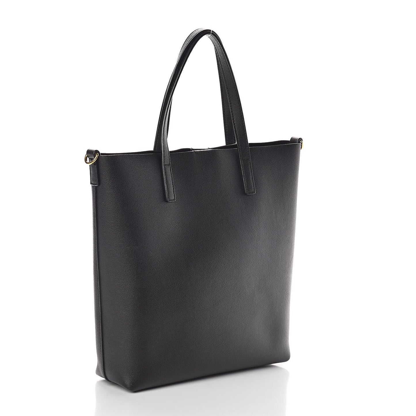 Calfskin Toy Shopping Tote Black