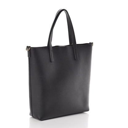Saint Laurent Calfskin Toy Shopping Tote Black 3 of 9