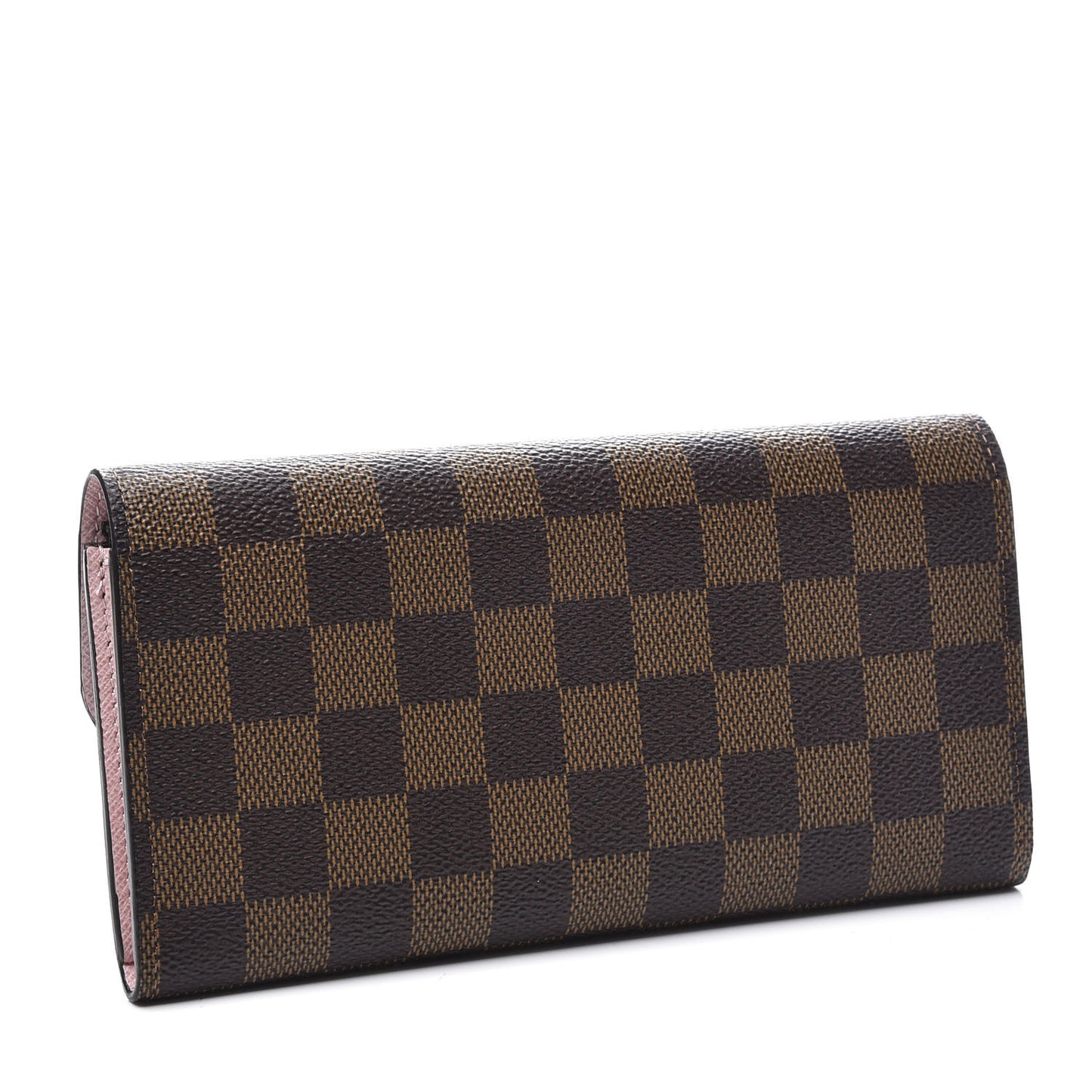 Damier Ebene Emilie Wallet Rose Ballerine