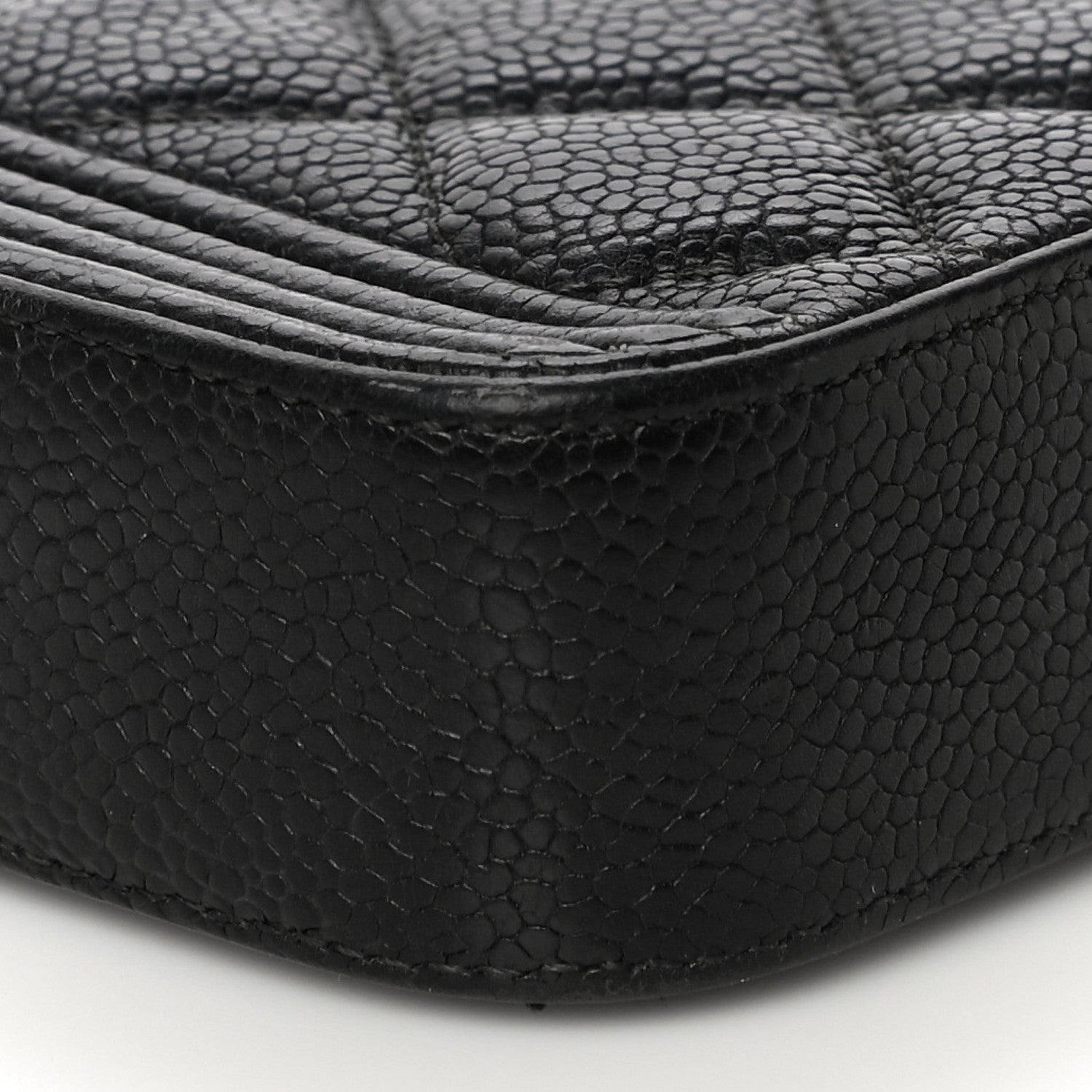 Chanel Caviar Quilted Small Boy Clutch With Chain Black 13 of 17