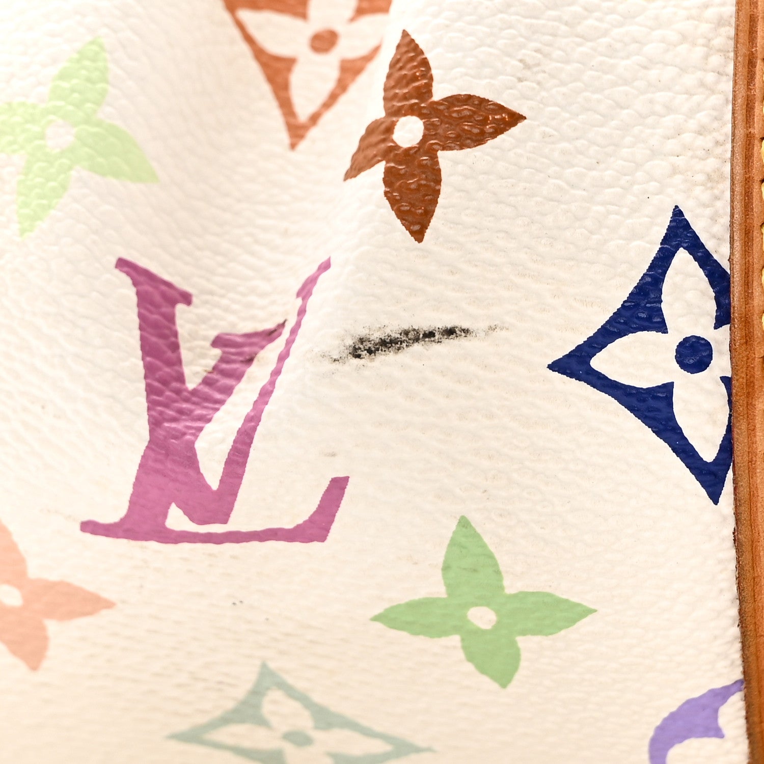 Louis Vuitton Monogram Multicolor Courtney MM White 1804195