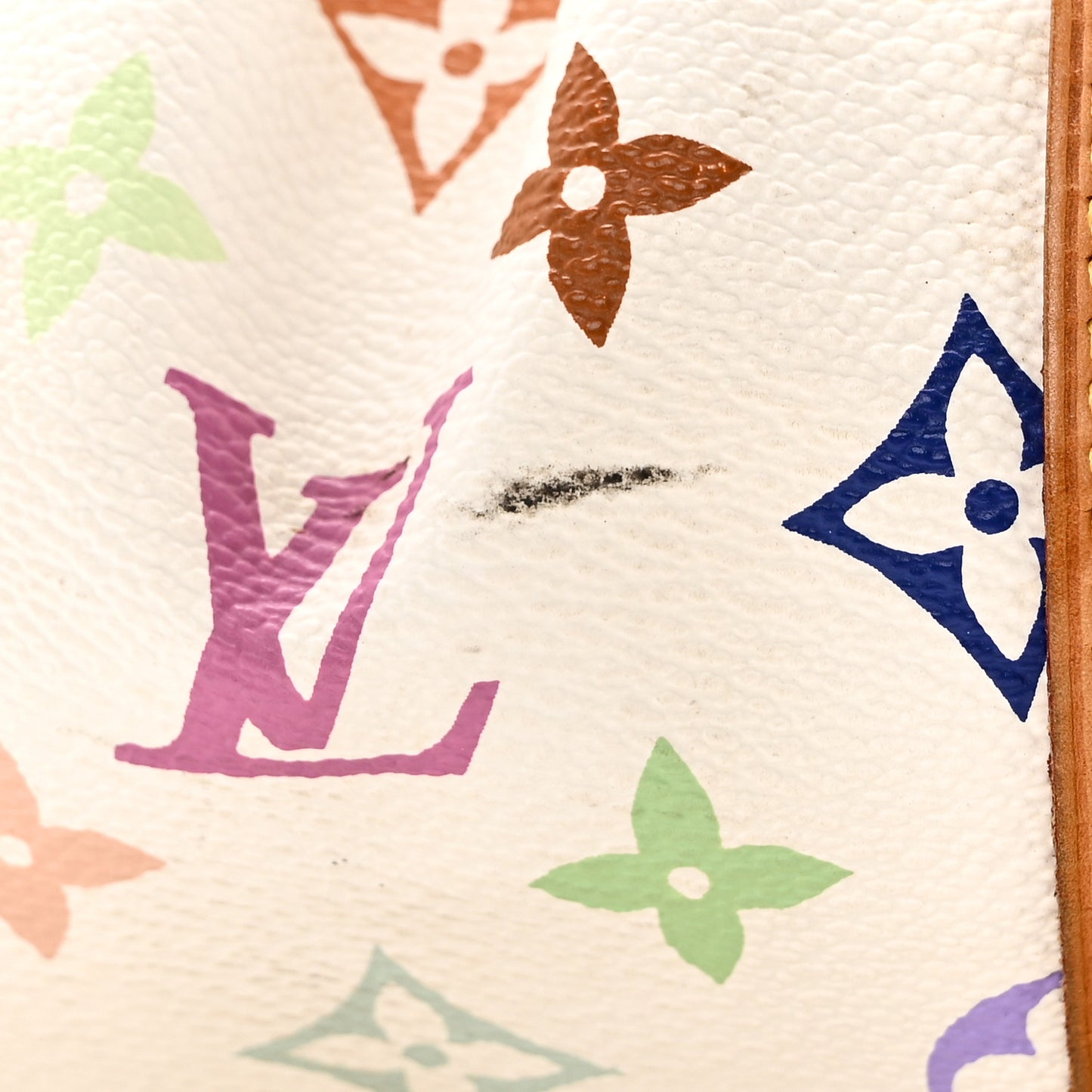 Monogram Multicolor Courtney MM White