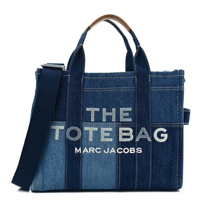 Marc Jacobs Denim Canvas Medium The Tote Bag Blue 1 of 11