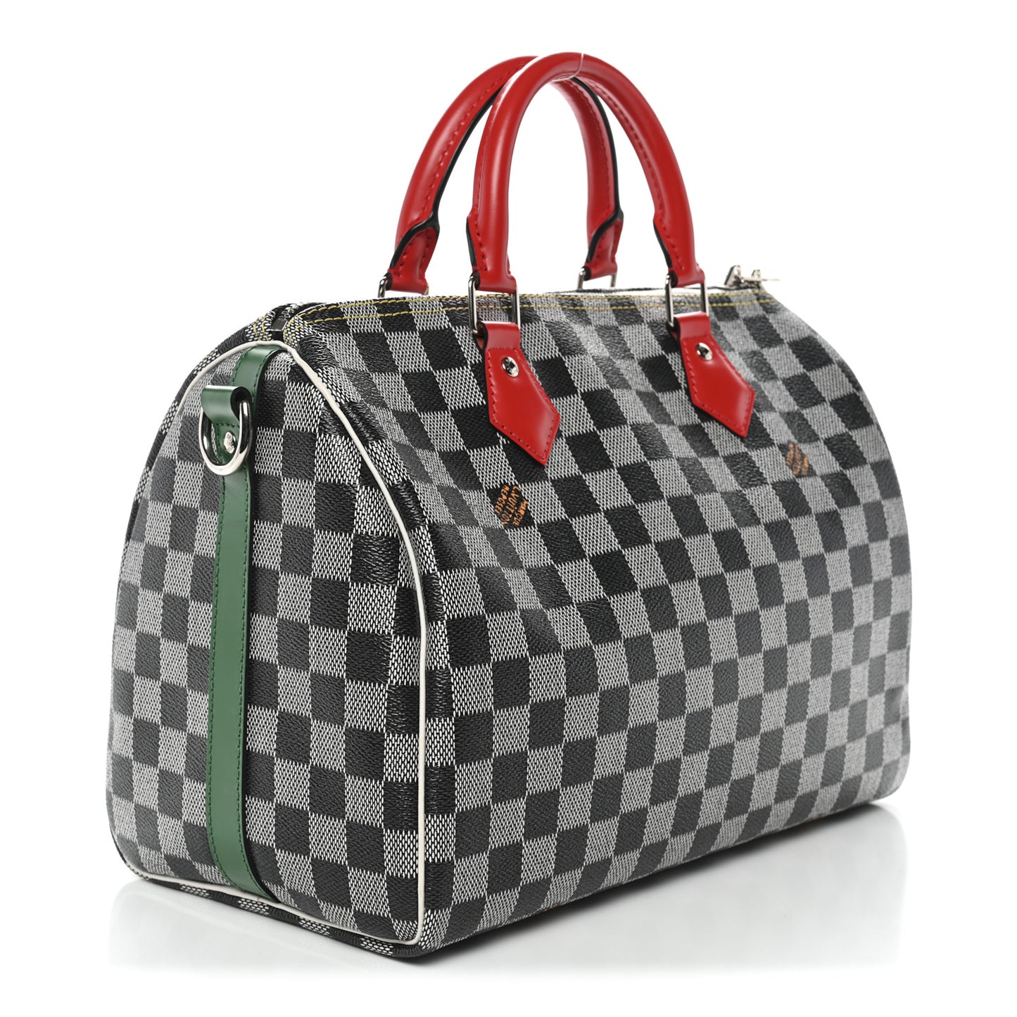 Damier Speedy Bandouliere 30 Black White