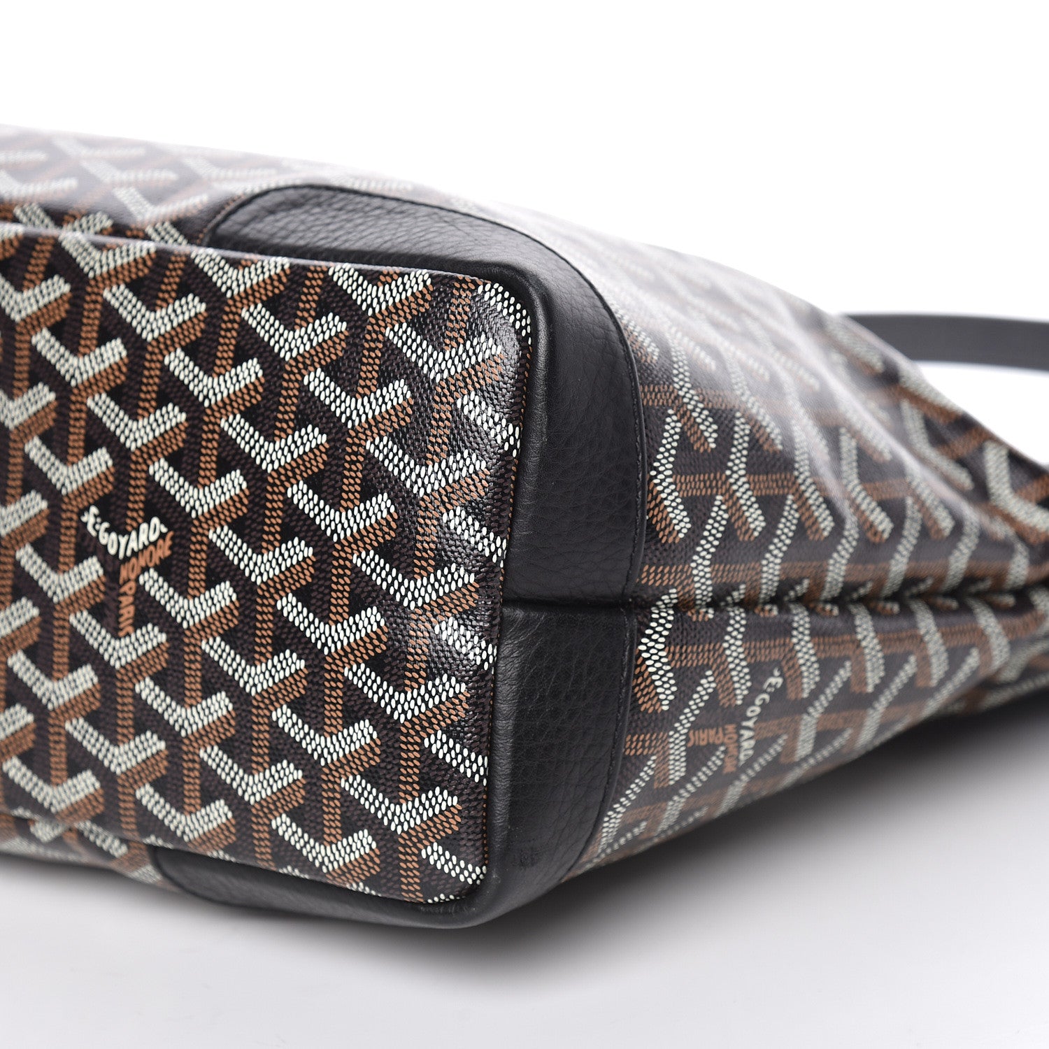 Goyard Goyardine Grenadines Hobo Black 8 of 15