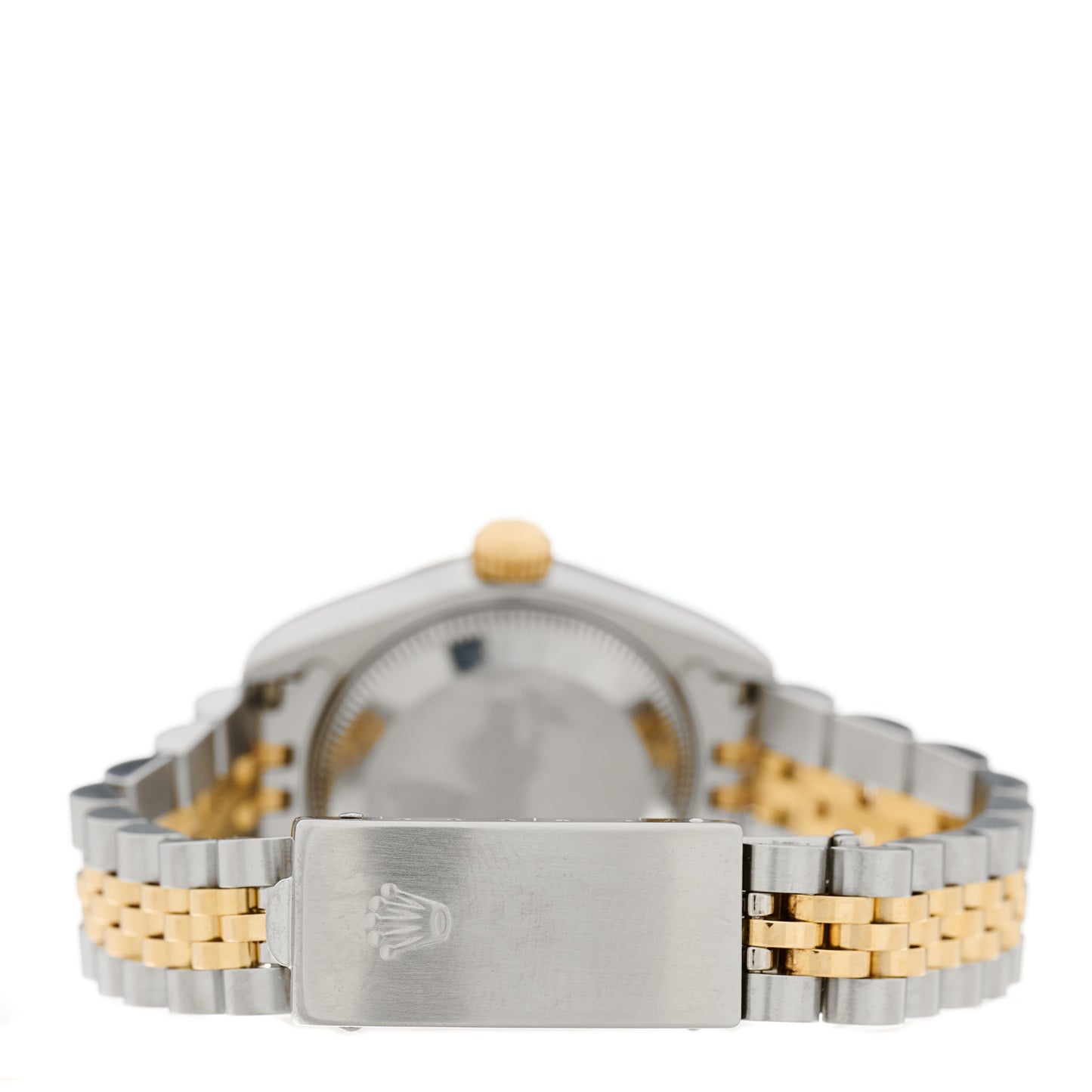 Stainless Steel 18K Yellow Gold 26mm Oyster Perpetual Datejust Watch White Roman 69173