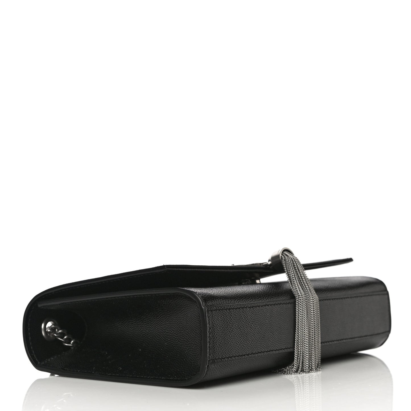 Grain De Poudre Medium Classic Monogram Kate Tassel Satchel Black