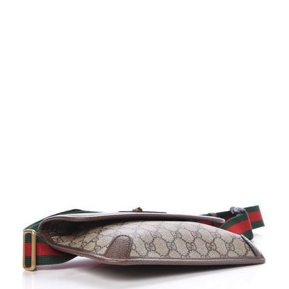 Gucci GG Supreme Monogram Neo Vintage Web Belt Bag Brown 4 of 7