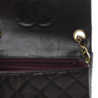 Chanel Lambskin Quilted Mini Square Flap Bag Black 12 of 13