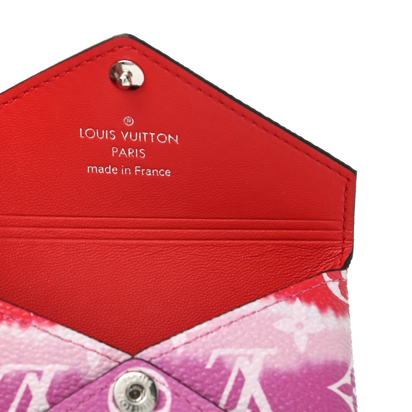 Monogram Escale Small Kirigami Pochette Insert Red