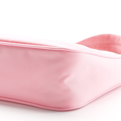Prada Tessuto Nylon Saffiano Mini Re-Edition 2000 Bag Rosa 10 of 12