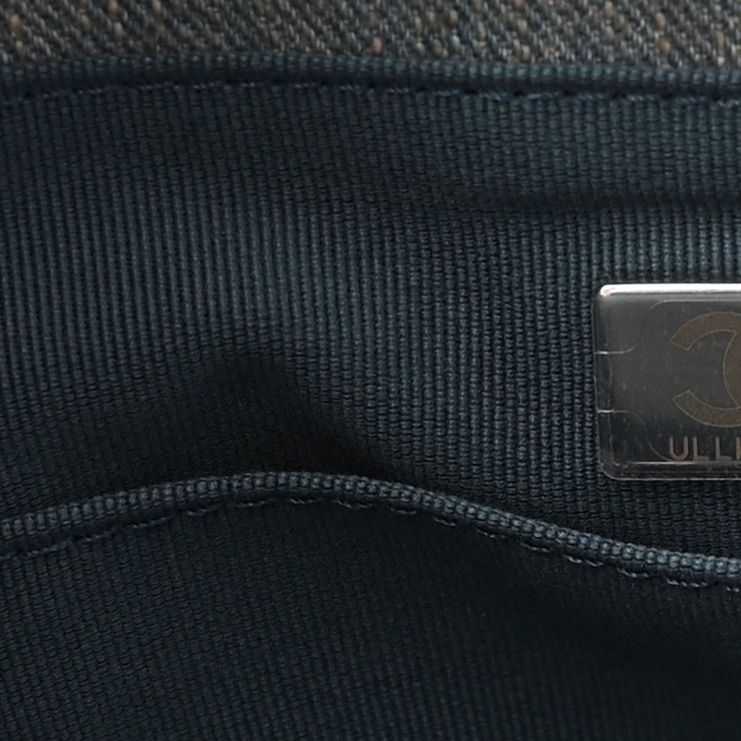 Chanel Denim Small Deauville Tote Light Blue 8 of 11