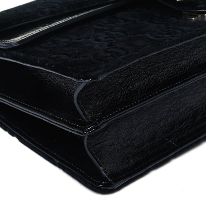 Gucci Velvet GG Monogram Small Dionysus Shoulder Bag Black 8 of 9