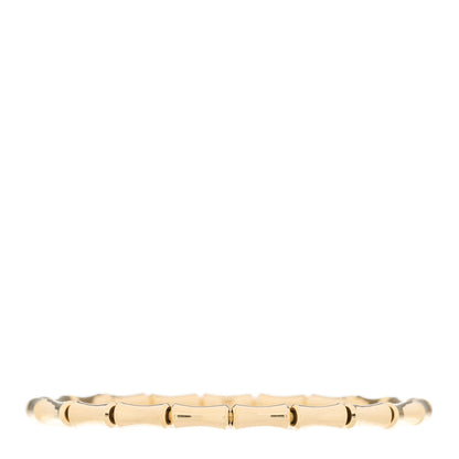 Gucci 18K Yellow Gold Small Bamboo Spring Bracelet 17 1 of 3