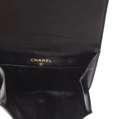 Chanel Caviar Timeless CC Compact French Wallet Black 6 of 9
