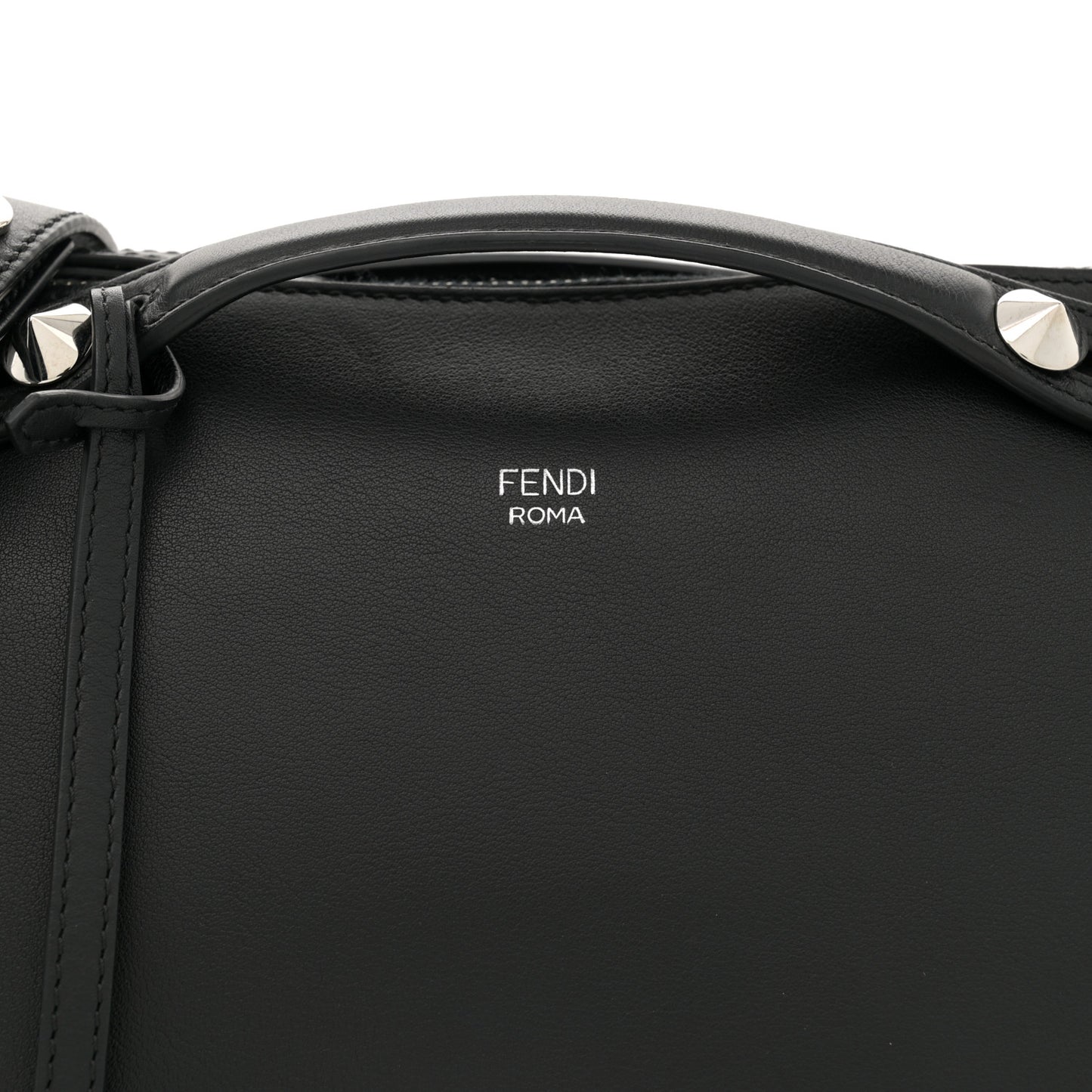 Vitello Dolce Marmol Medium By The Way Boston Bag Black