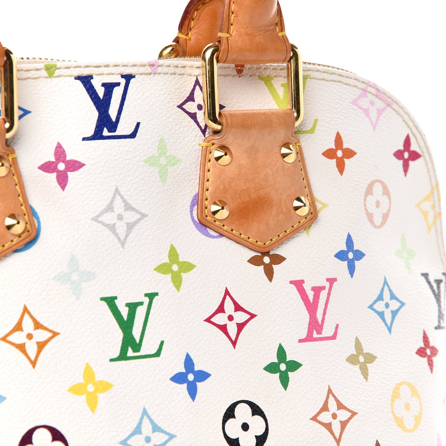 Monogram Multicolor Alma White