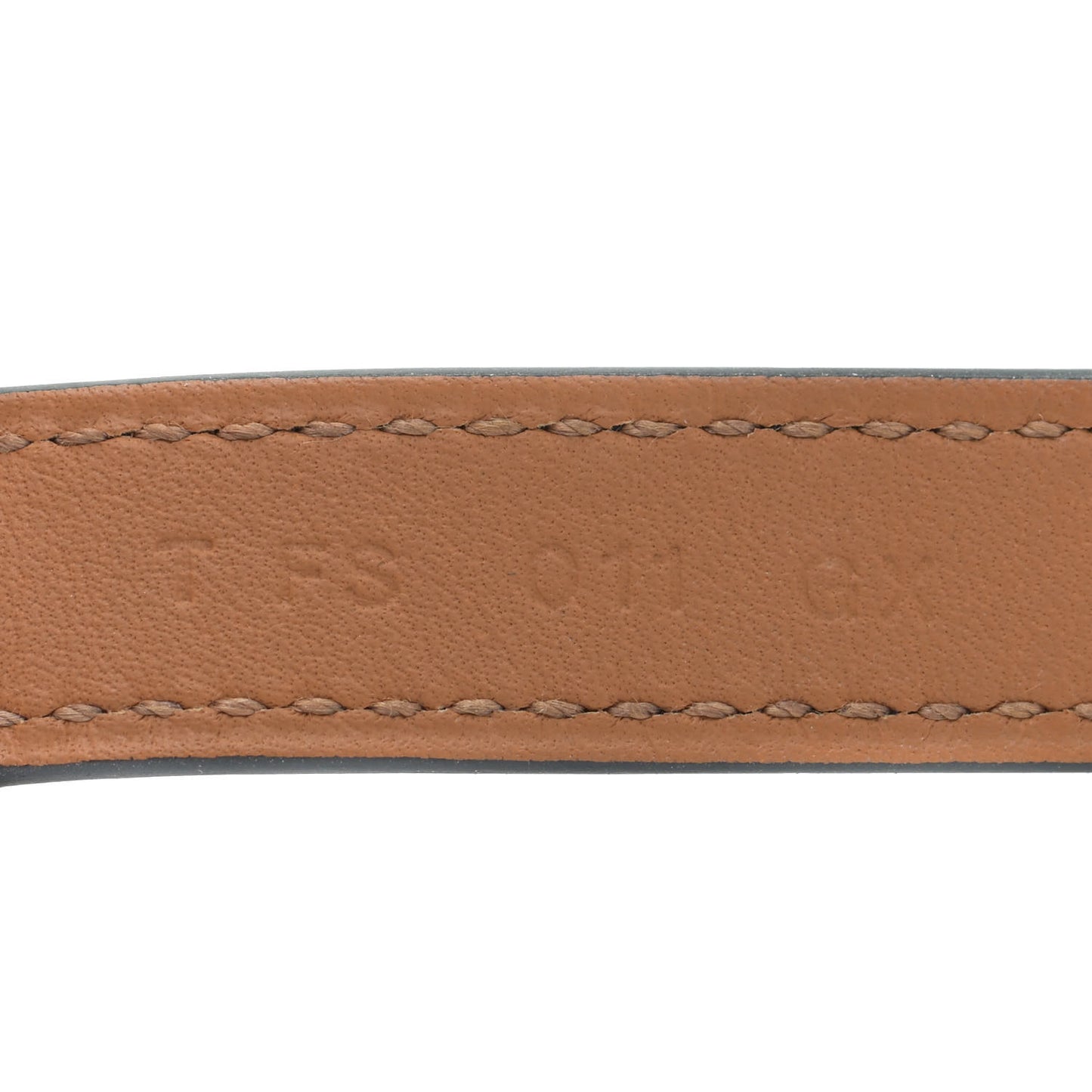 Epsom Kelly Double Tour Bracelet S Black