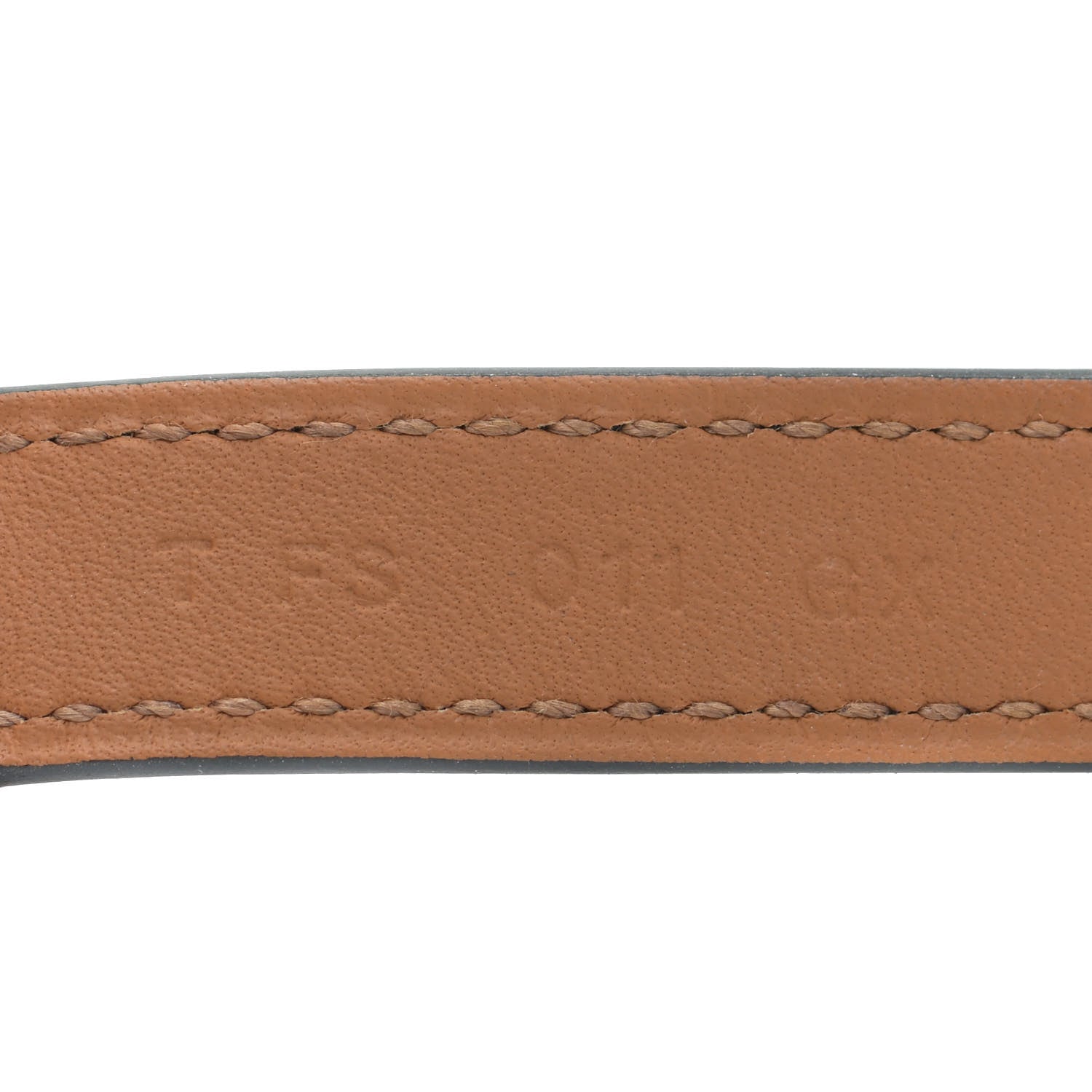 Hermes Epsom Kelly Double Tour Bracelet S Black 6 of 8
