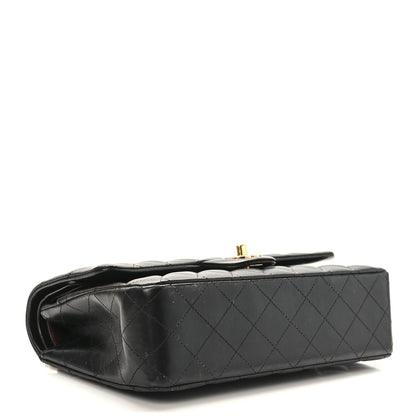 Chanel Lambskin Quilted Medium Double Flap Black 4 of 9