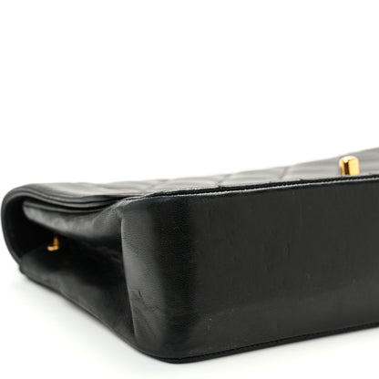 Chanel Lambskin Quilted Medium Single Flap Black 9 of 11