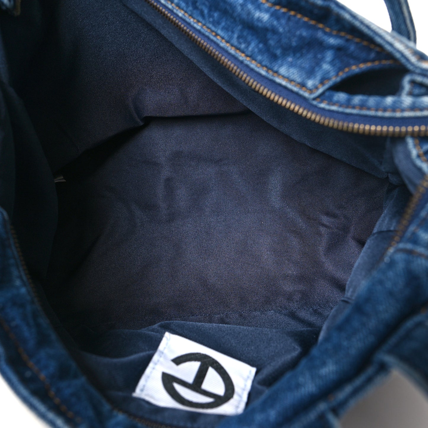 Denim Medium Shopping Bag Blue