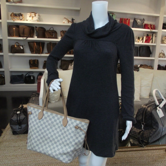 Louis Vuitton Damier Azur Neverfull MM 2 of 9