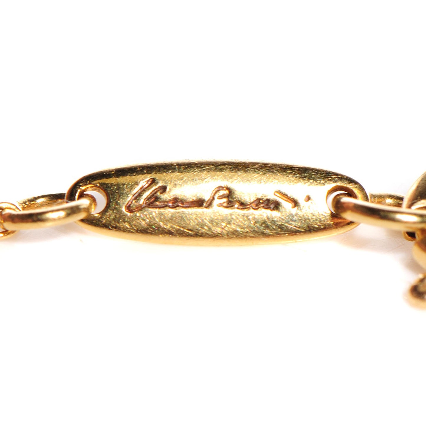 18K Yellow Gold Blue Sapphire Color By The Yard Elsa Peretti Bracelet