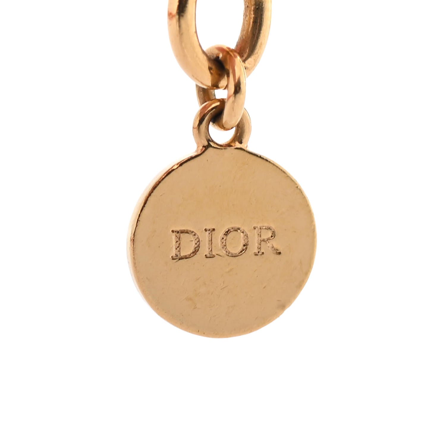 Christian Dior Metal Danseuse Etoile Chain Bracelet Gold 4 of 4