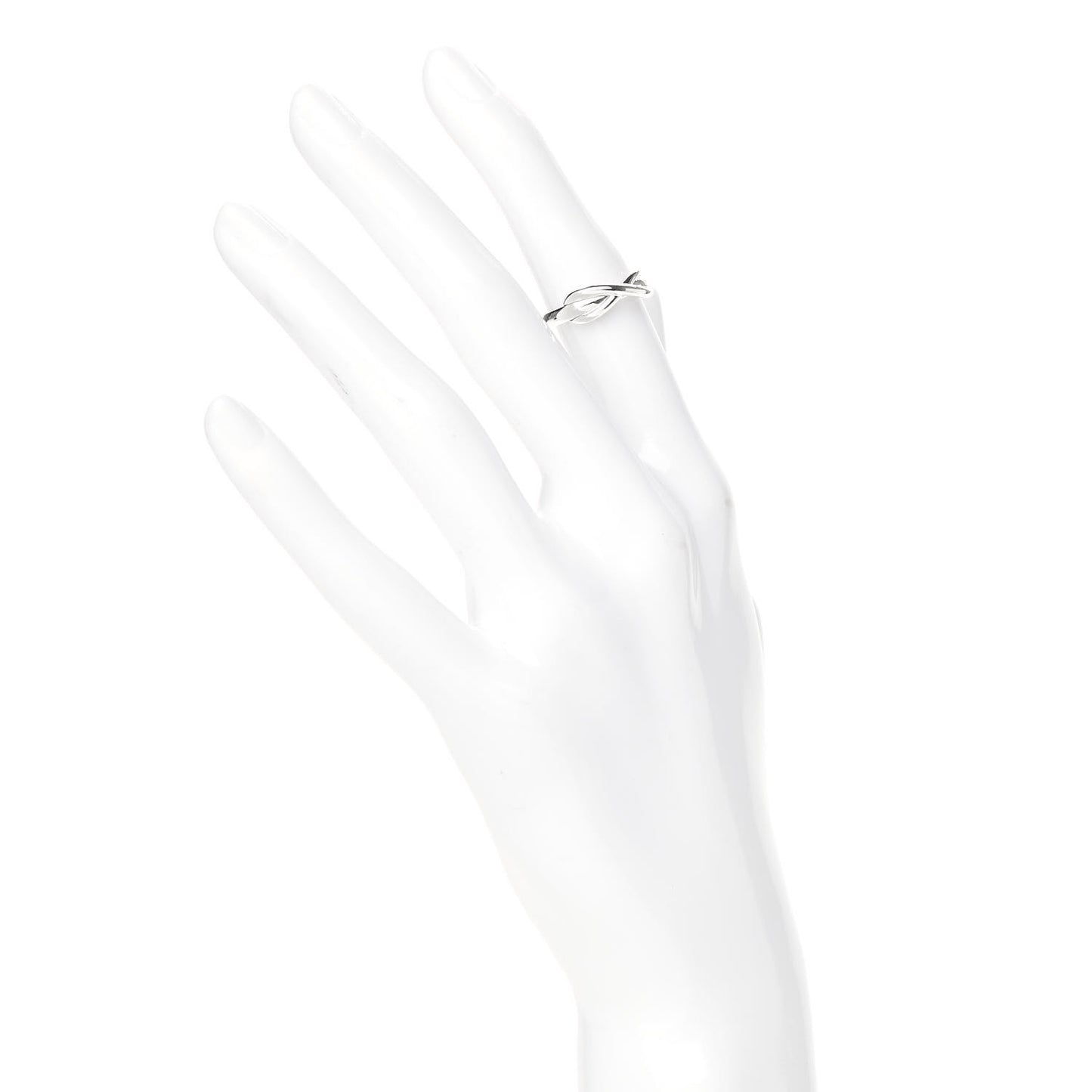 Sterling Silver Infinity Ring 46 3.75