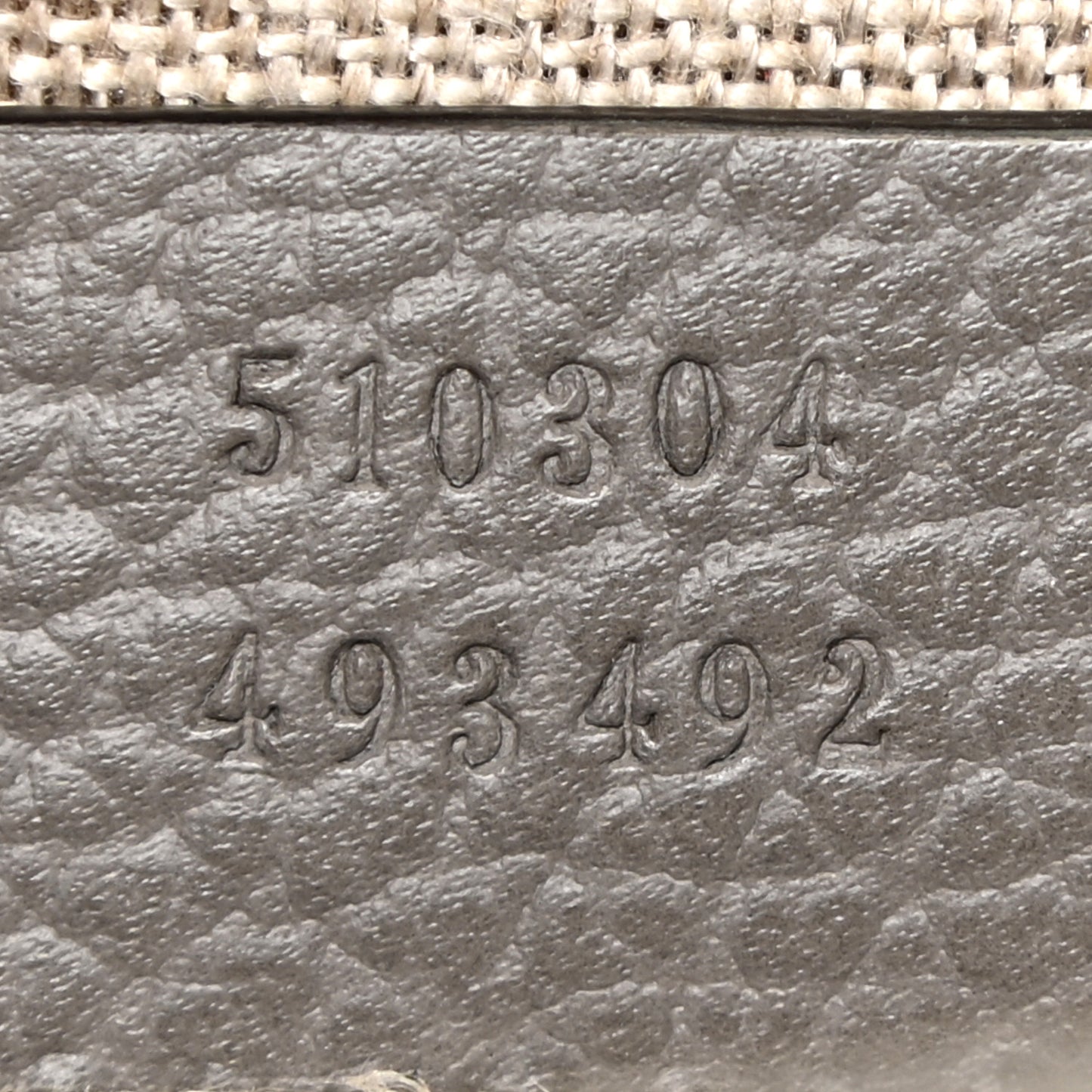 Dollar Calfskin Small Interlocking G Shoulder Bag Loess
