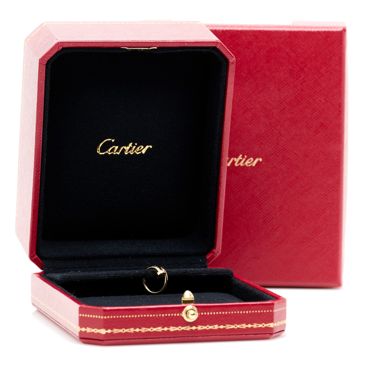 18K Yellow Gold Juste Un Clou Single Hoop Earring