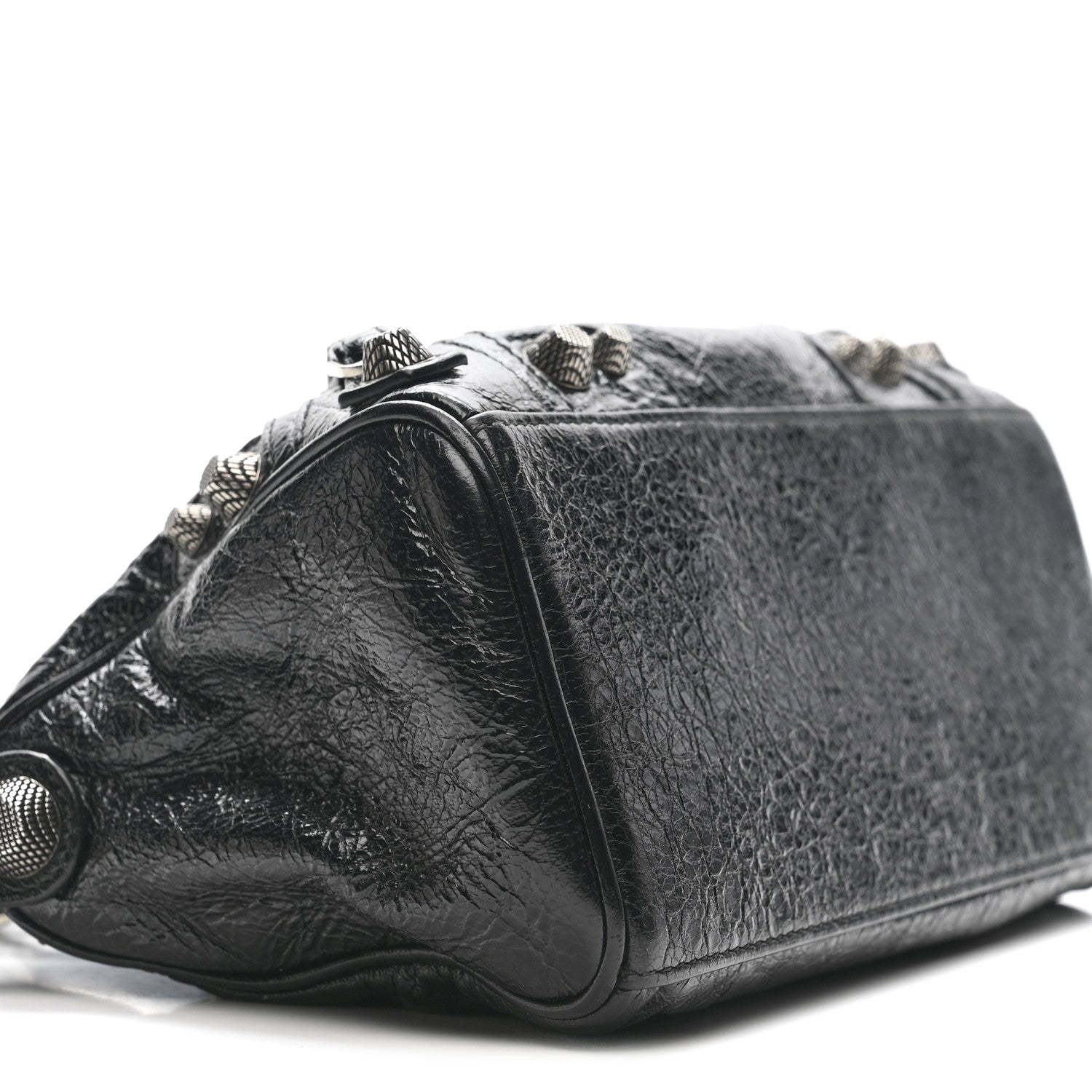 Balenciaga Agneau Arena Mini Le Cagole Duffle Crossbody Bag Black 10 of 14