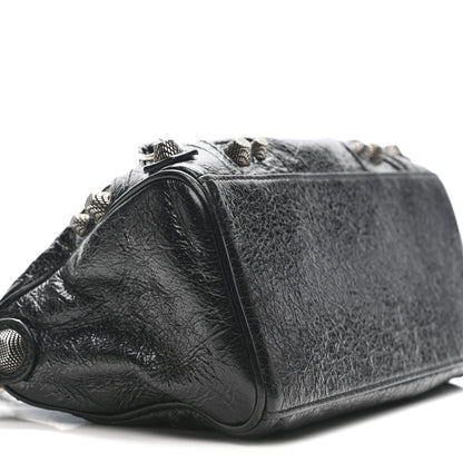 Balenciaga Agneau Arena Mini Le Cagole Duffle Crossbody Bag Black 10 of 14