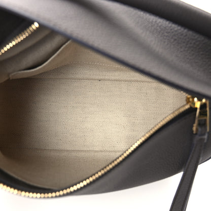 Loewe Grained Calfskin Small Puzzle Edge Bag Dark Grey 5 of 11