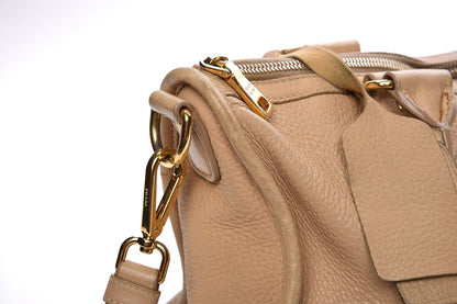 Prada Cervo Deerskin Shoulder Bag Sabbia 16 of 25