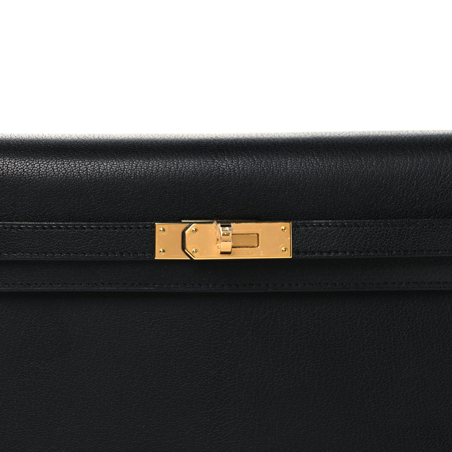 Hermes Chevre Chamkila Kelly Elan Black 8 of 11