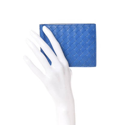Bottega Veneta Nappa Intrecciato Bi-Fold Wallet Bleuette 2 of 7