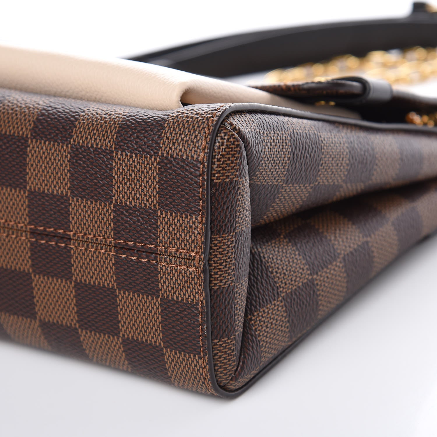 Louis Vuitton Damier Ebene Vavin PM Creme 8 of 13
