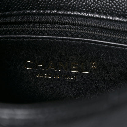 Chanel Caviar Quilted Mini Sweetheart Flap Black 6 of 10