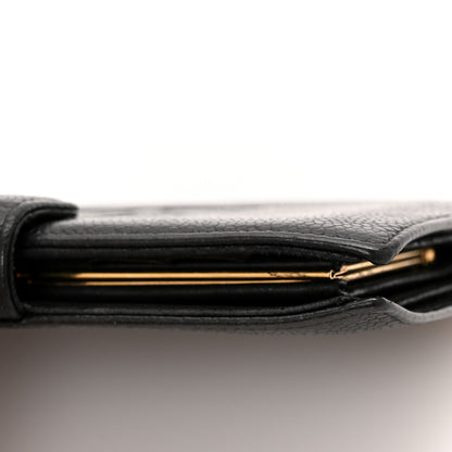Chanel Caviar Timeless CC French Wallet Black 11 of 11