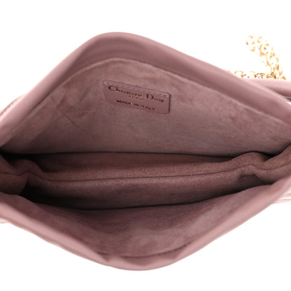 Christian Dior Lambskin Cannage Top Handle Drawstring Mini Bag Pink Peony 5 of 10