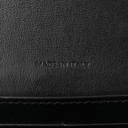 Celine Shiny Calfskin Triomphe Margo Wallet on Chain Black 7 of 11