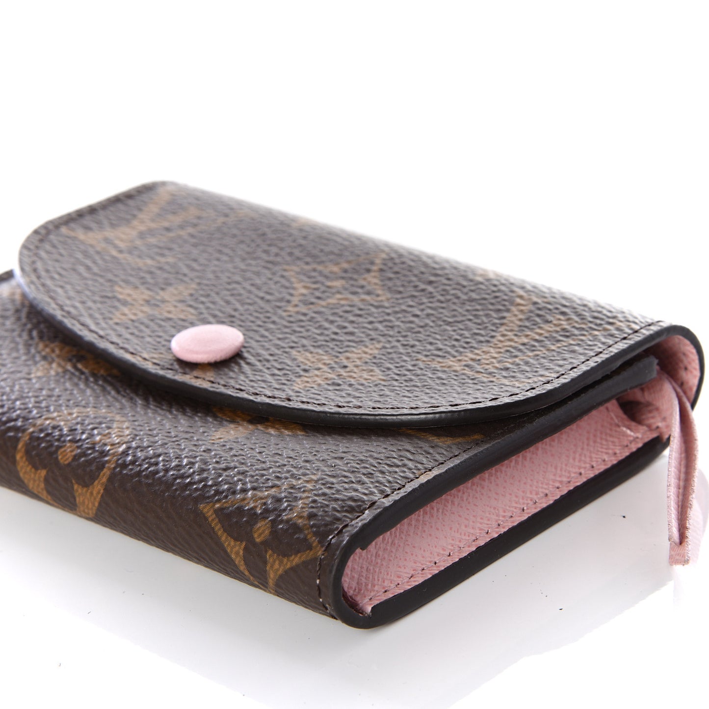 Monogram Rosalie Coin Purse Rose Ballerine